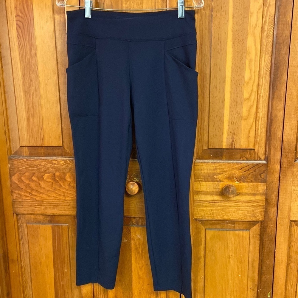 Jockey Pull-on Knit Pants Navy Blue Size Medium